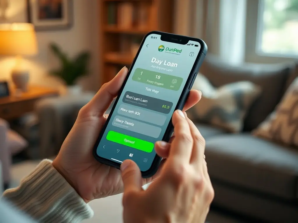 A concerned individual looking at their phone, highlighting the urgency and immediate relief provided by Call For Money Lending Investor Inc.'s emergency loan services.